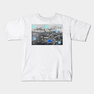 Flying fish over the ocean Kids T-Shirt